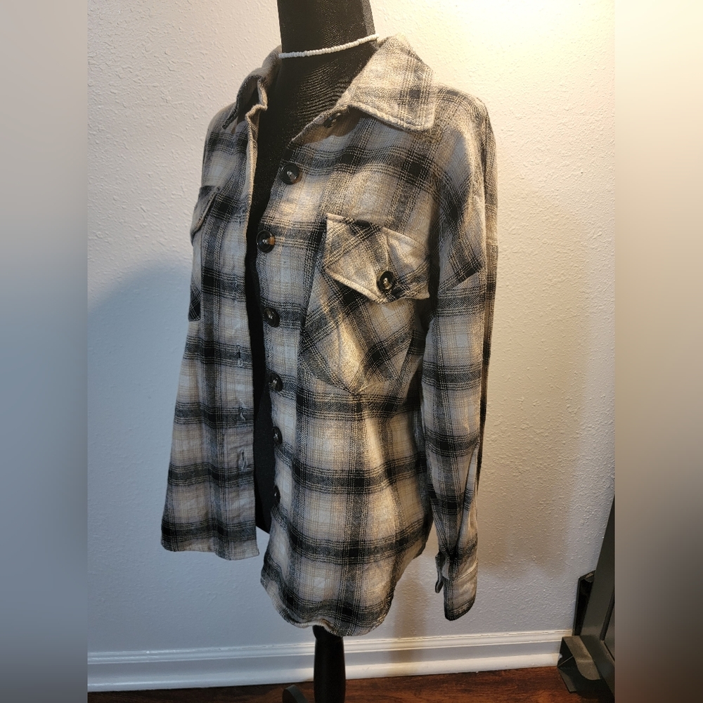 Flanell shacket - Picture 2 of 5